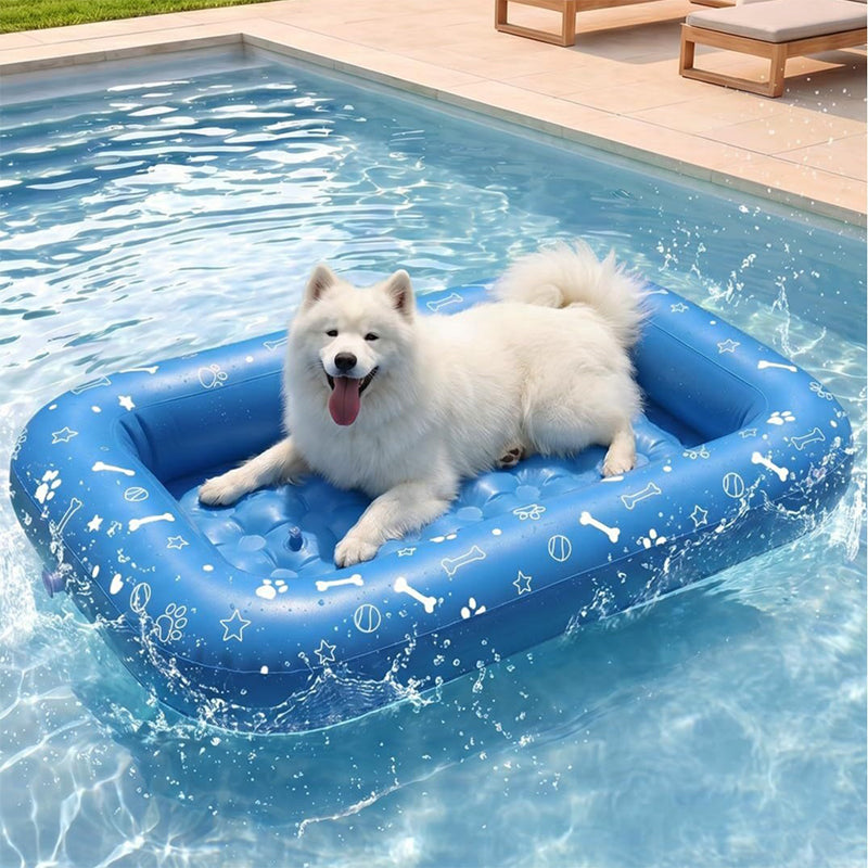Inflatable Dog Pool Float