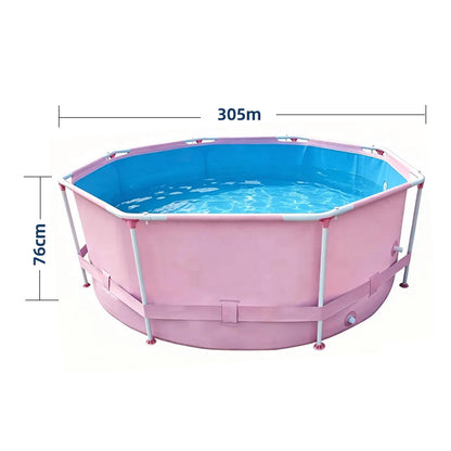 Round Metal Frame Swimming Pool 305x76cm