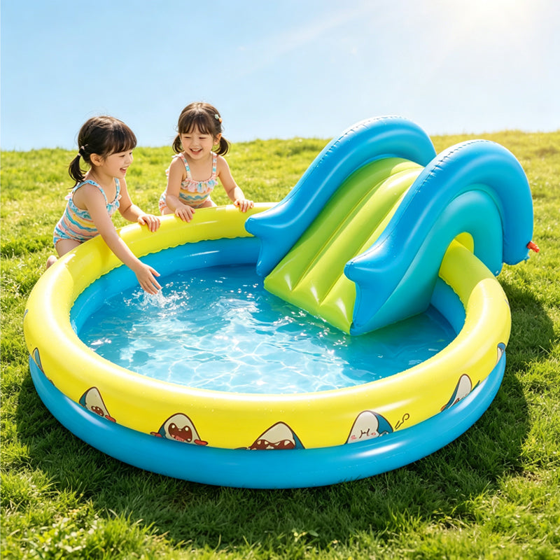Cute Cartoon Round Slide Pool
