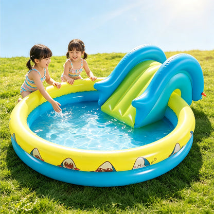 Cute Cartoon Round Slide Pool