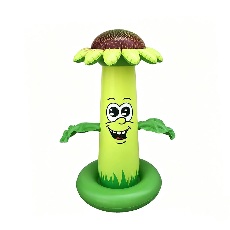 Inflatable Sunflower Sprinkler Toy for Kids