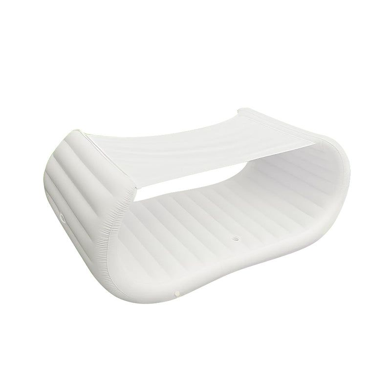 Inflatable Floating Lounge with Canopy