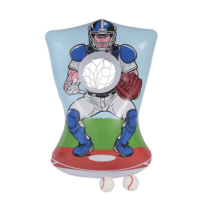 Inflatable Baseball Toss Target Game for Kids