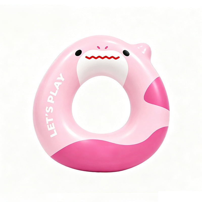 Kids Cartoon Shark Inflatable Swim Ring