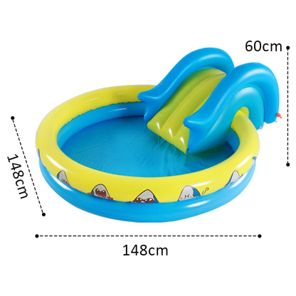 Cute Cartoon Round Slide Pool