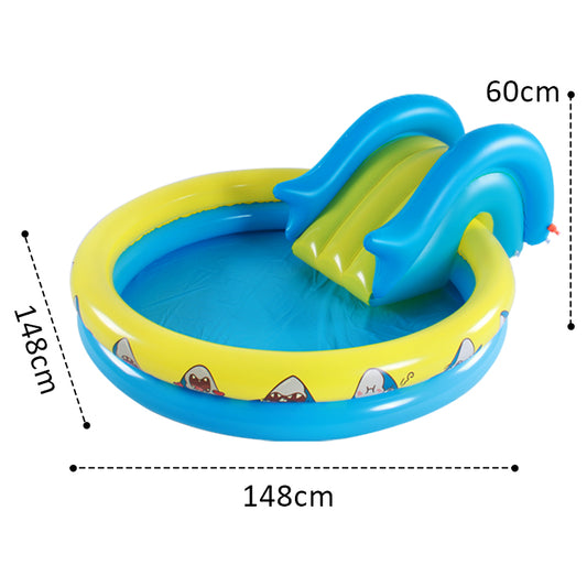 Cute Cartoon Round Slide Pool