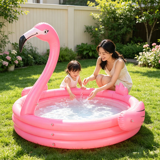 Swan&Flamingo Children's Pool 118x118x115cm