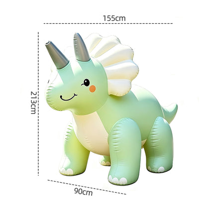 Inflatable Dinosaur Lawn Water Sprinkler Toy