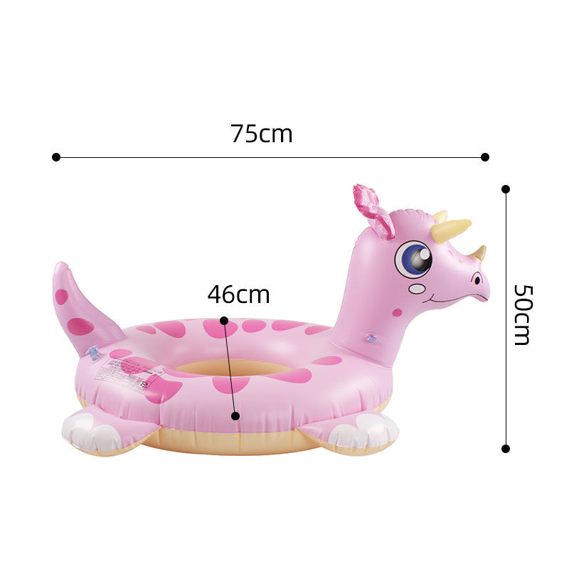 Kids Cute Dinosaur Inflatable Swim Ring