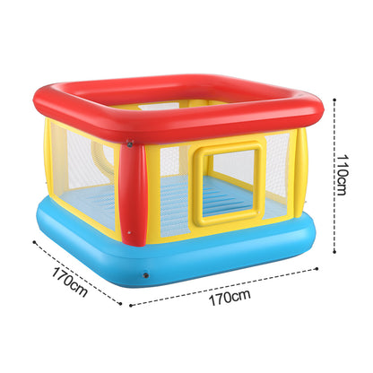 Inflatable Kids Trampoline with Mesh Fence