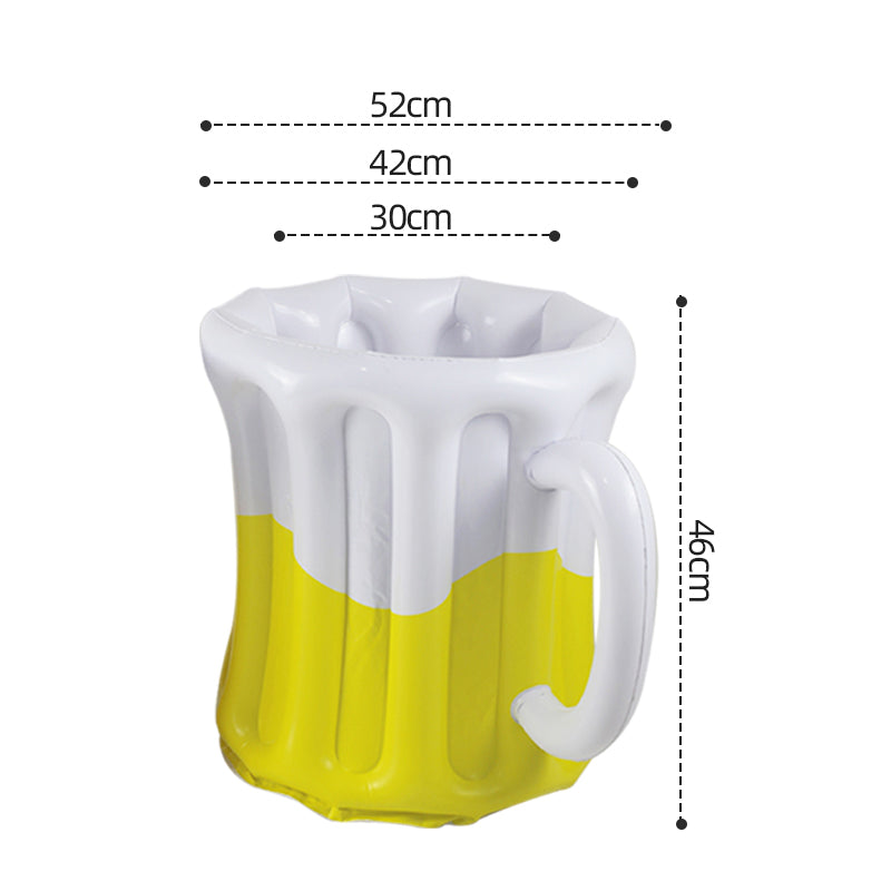 Inflatable Beer Mug Cooler
